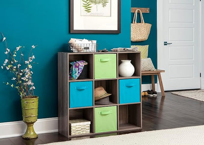 ClosetMaid Cubeicals 9 Cube Storage Shelf Organizer Bookshelf, Square Shape - Image 8