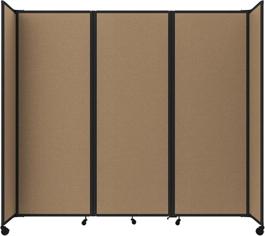 Versare Room Divider 360 Portable Wall Partition | Folding Panels | Large by VERSARE