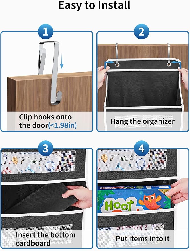 JARLINK Over the Door Organizer - Image 7