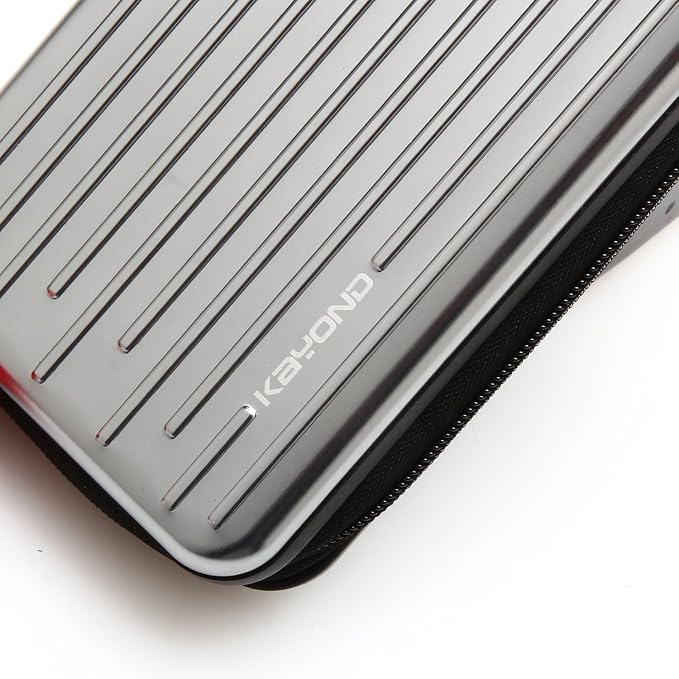 KAYOND Anti-Shock Silver Aluminium Carry Travel Protective Storage Case Bag - Image 4