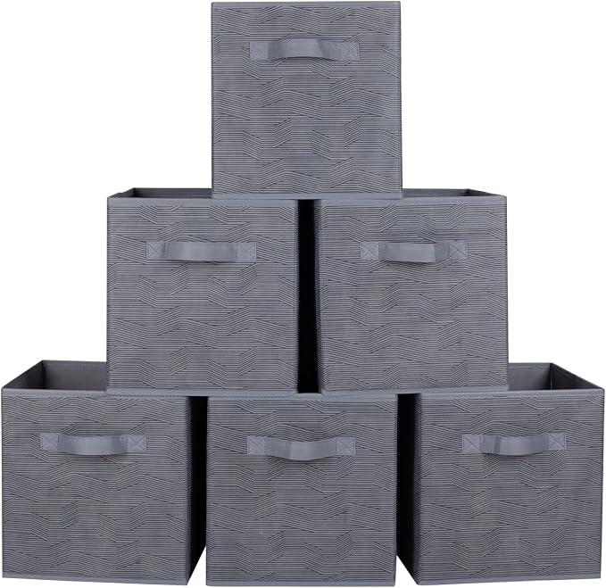 ShellKingdom Foldable Fabric Storage Cubes and Cloth Organizer Drawer by ShellKingdom