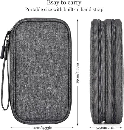 Electronic Organizer Travel Cable Accessories Bag, Electronic Organizer Case - Image 2