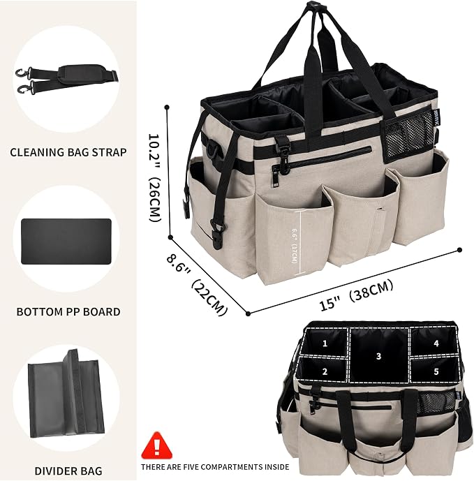 IBVIVIC Wearable Cleaning Caddy Bag - Image 2