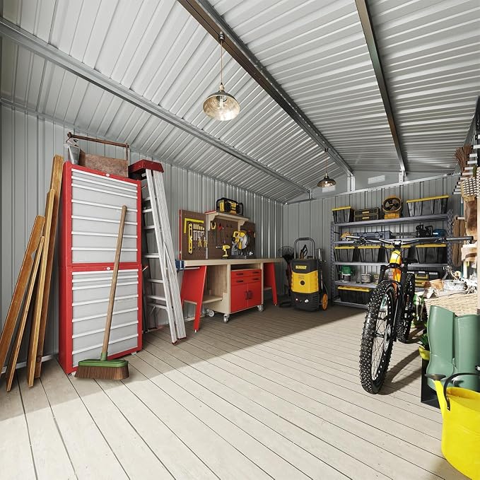 Aoxun 10 x 12FT Outdoor Storage Shed - Image 2