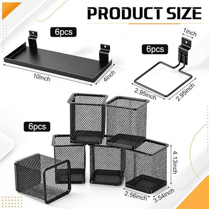 12 Sets Slatwall Accessories Shelves Cups - Image 2
