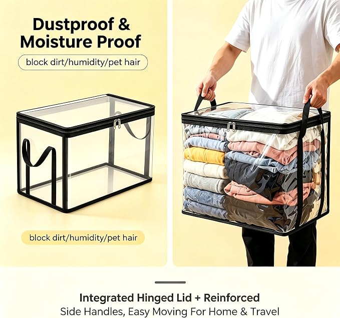 Clear Thin PVC Storage Bags - Image 6