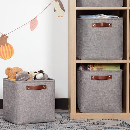 HNZIGE Collapsible Storage Basket, Cube Storage Baskets - Image 7