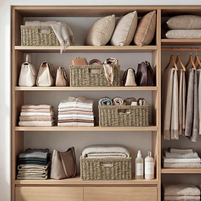 StorageWorks Large Wicker Baskets - Image 7