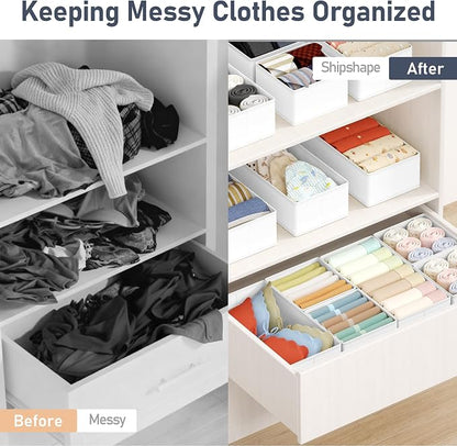 DIMJ Drawer Organizer Clothes Storage - Image 4