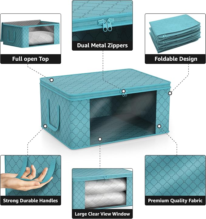 Sorbus Medium Clothes Storage Bags - Image 5