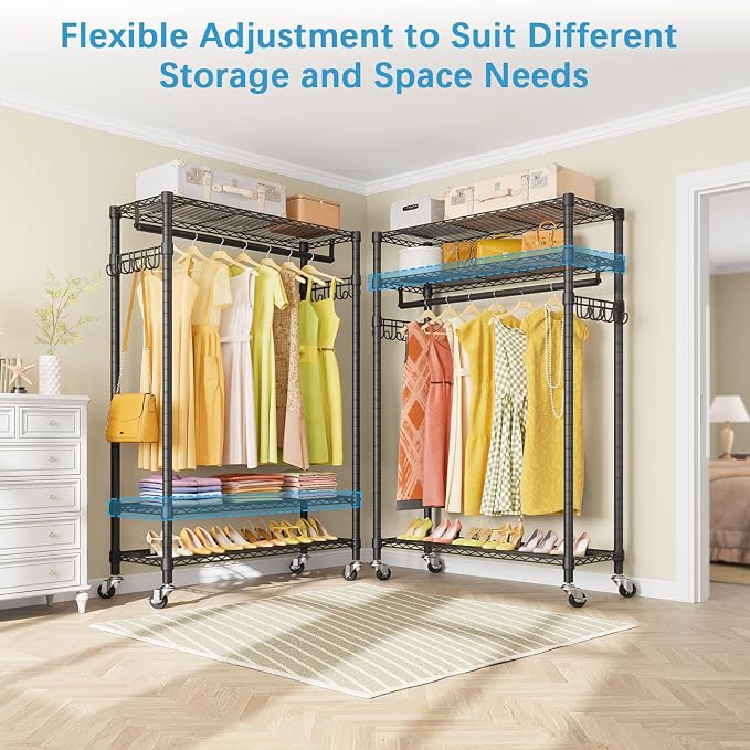 VIPEK R3 Plus Rolling Clothes Rack - Image 9
