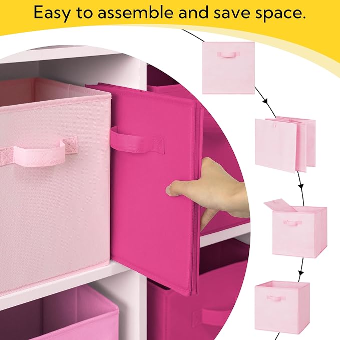 Cupic Cupid 13 Inch Storage Cube, Fabric Cube Storage Bin - Image 8