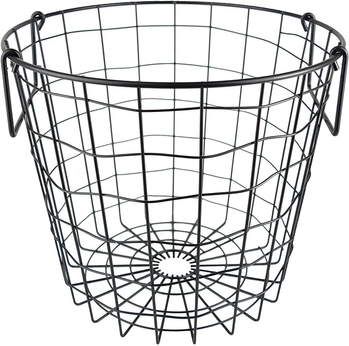 DII Metal Wire Utility Storage Bin, Small Round by DII
