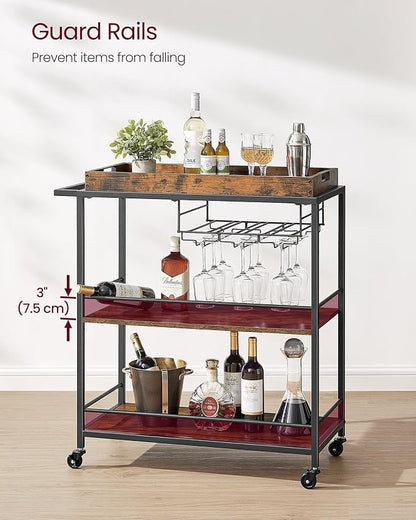 VASAGLE Kitchen Serving Cart - Image 5