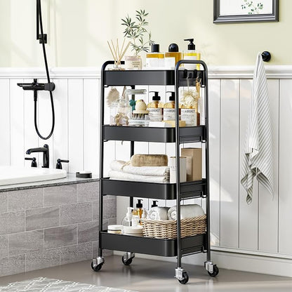 TOOLF 4-Tier Rolling Cart - Image 9