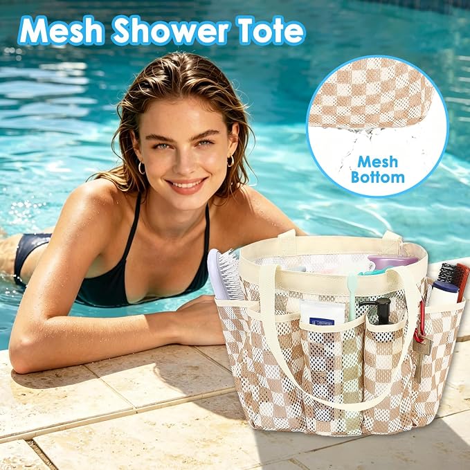 Fammart Mesh Shower Caddy Portable - Image 3
