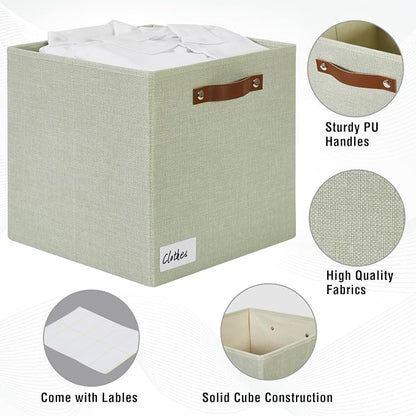 Collapsible Fabric Storage Cube Bins - Image 3