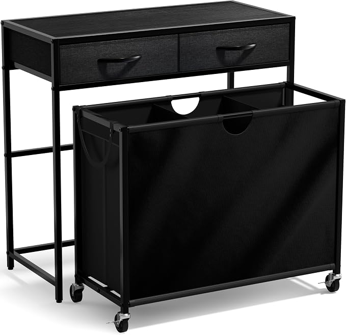 Sorbus 3 Section Laundry Hamper - Image 7