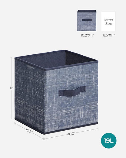 SONGMICS Storage Cubes, 11-Inch Non-Woven Fabric Bins - Image 4