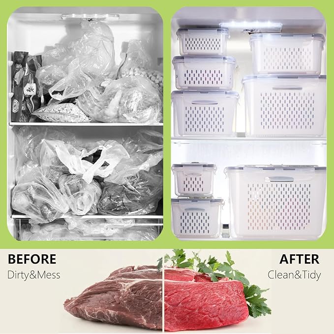 5 Pack Fruit Storage Containers - Image 4