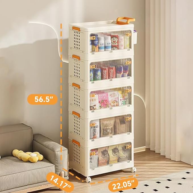 58 QT Stackable Storage Bins - Image 5