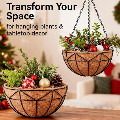 Halatool 4 Pack 12 Inch Hanging Baskets - Image 9
