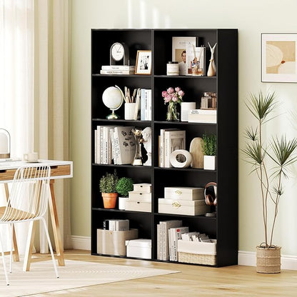 Giantex 5-Tier Bookshelf, Freestanding Bookcase - Image 7