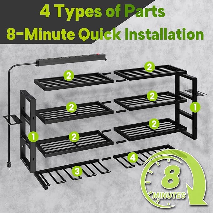 Large Power Tool Organizer Wall Mount - Image 8