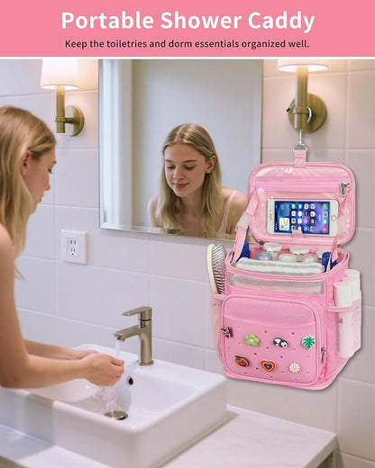 Hanging Shower Caddy Portable, Mesh Shower Bag - Image 8