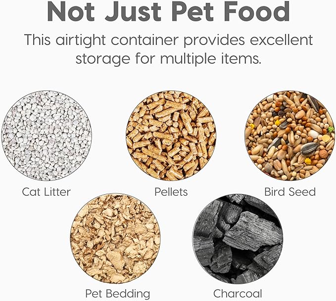 IRIS USA Airtight Dog Food Storage Container, WeatherPro, - Image 10