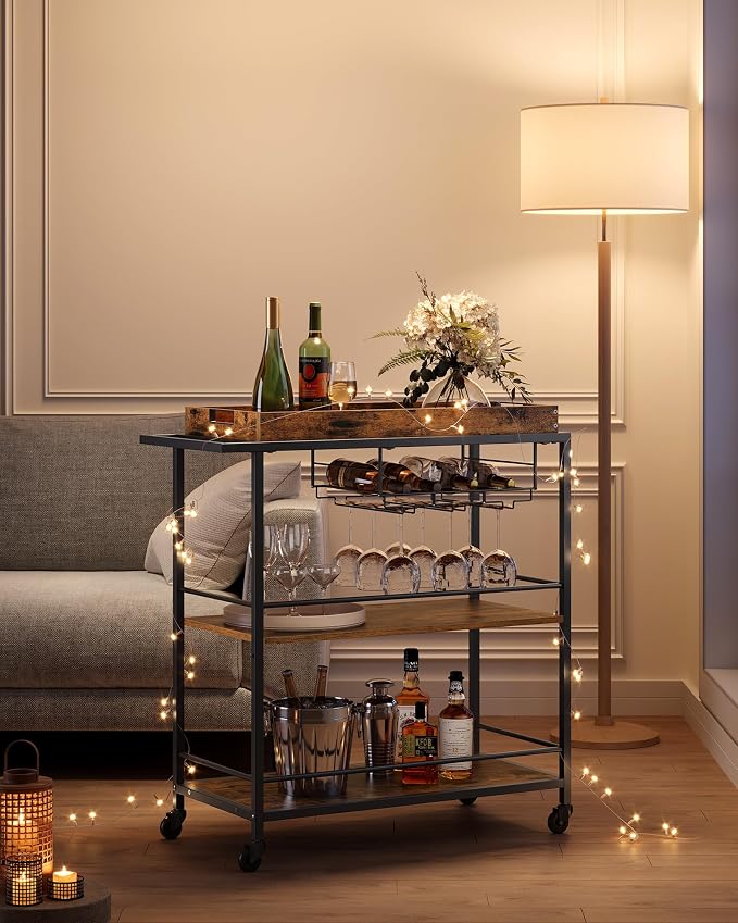 VASAGLE Kitchen Serving Cart - Image 7
