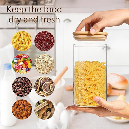 1.6 Qt Square Glass Storage Containers - Image 5