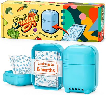 Fridgie Produce Saver, Ethylene Gas Absorber, Fridge Lettuce Keeper by MESS