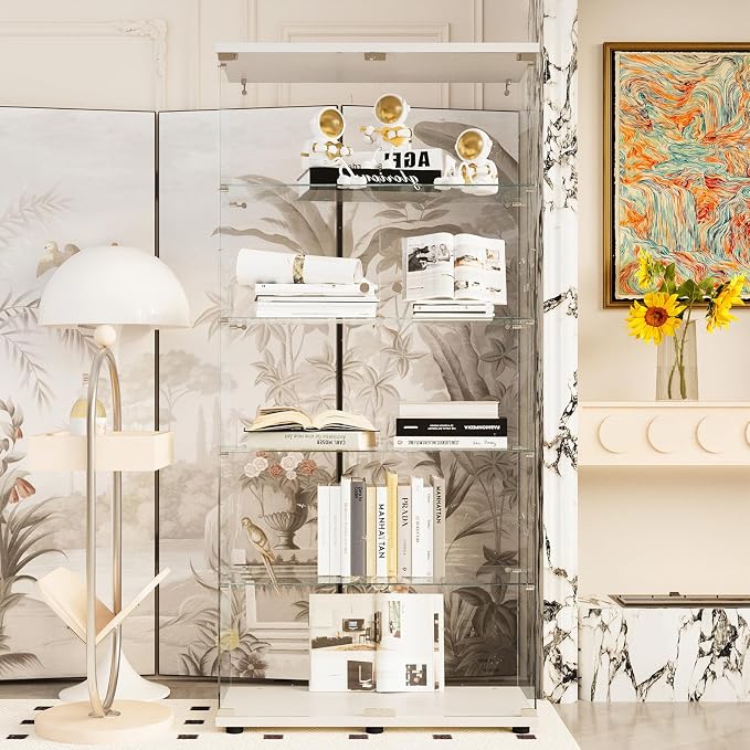 Beauty4U Glass Display Cabinet - Image 7