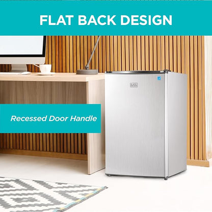 BLACK+DECKER 4.3 Cu. Ft. Compact Refrigerator, ENERGY STAR Certified, Single - Image 6