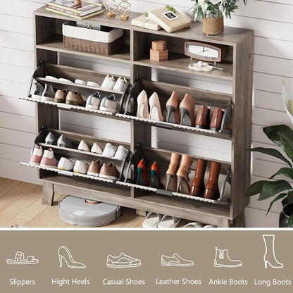 Shoe Cabinet Storage for Entryway - Image 3