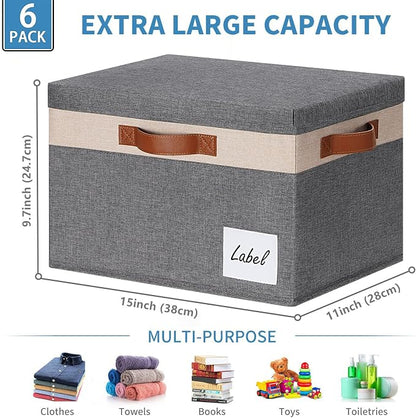 GhvyenntteS Large Storage Bins - Image 2