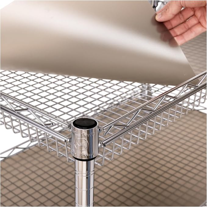 Seville Classics UltraDurable NSF Commercial Heavy Duty Metal Rolling Utility - Image 6
