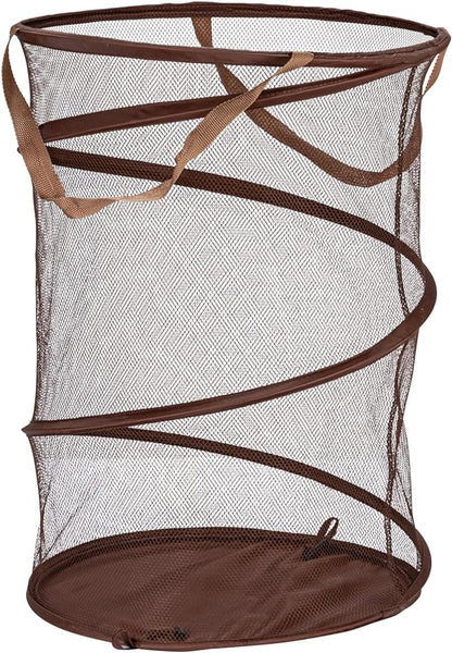 Household Essentials Pop-Up Mesh Laundry Hamper by HouseholdEssentials