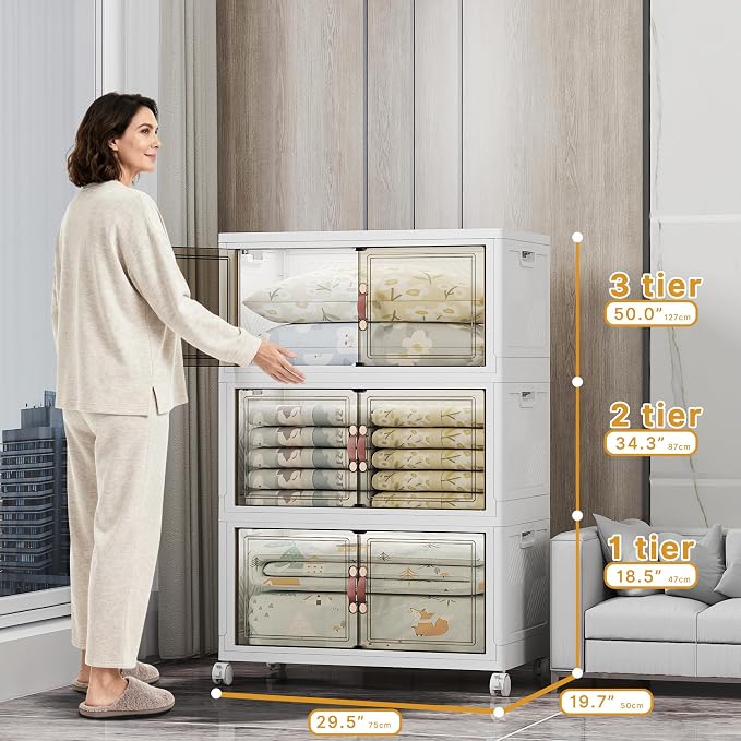 Extra Large Stackable Storage Bins - Image 4