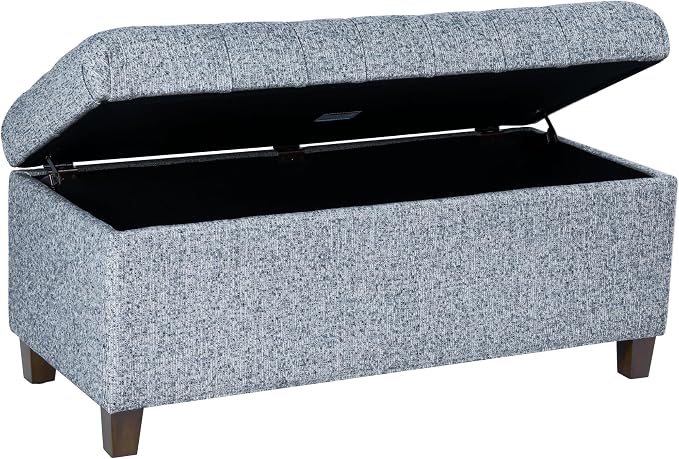 HomePop Ainsley 40" Storage Ottoman Bench - Image 6