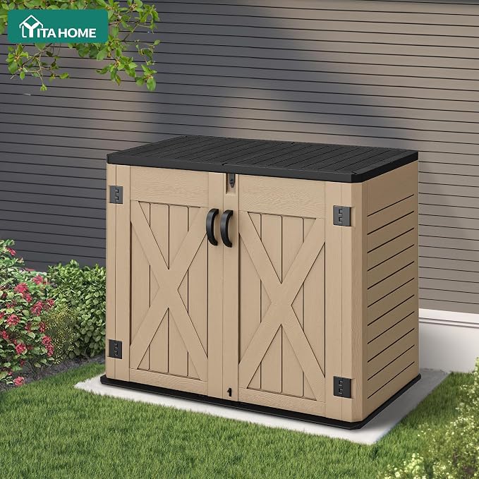 YITAHOME Outdoor Horizontal Storage Shed - Image 2