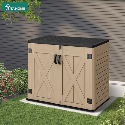 YITAHOME Outdoor Horizontal Storage Shed - Image 2