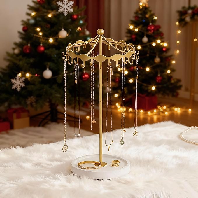 Lolalet Rotating Necklace Holder Stand - Image 3