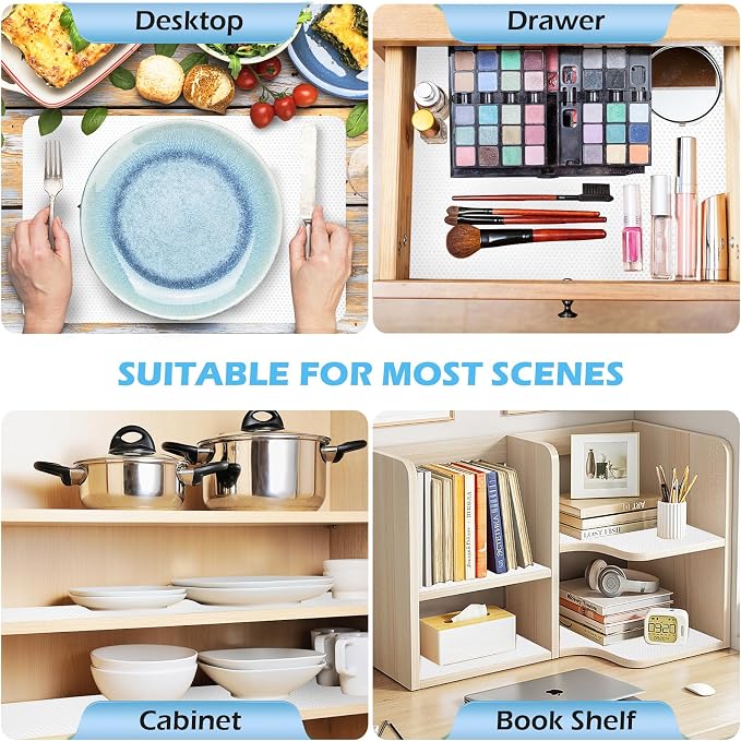 Drawer Liners, Waterproof Shelf Liner, Anti-Slip Non-Adhesive BPA Free Kitchen - Image 5