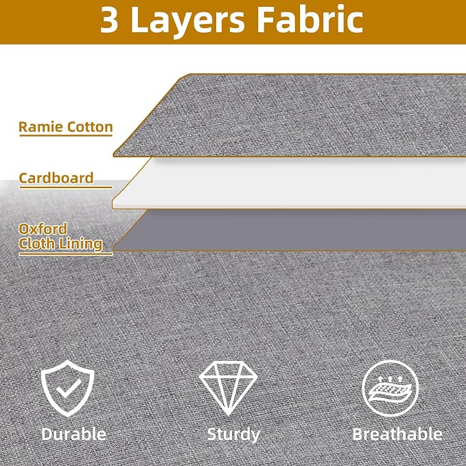 Underbed Storage Organizers, 23.6 x 11.8 x 5.9 Inch Fabric Container Bags - Image 7