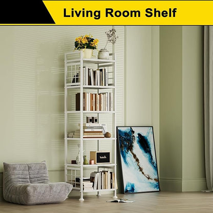 GIOTORENT 6-Wire Standing Storage Shelves, Metal Shelving Unit Pantry Rack - Image 4