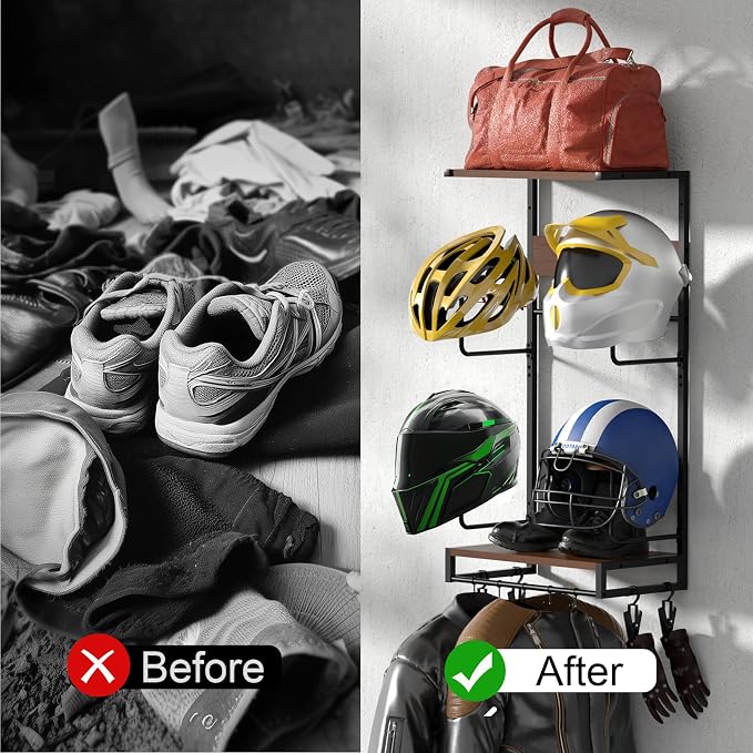 EleganceX Motorcycle Helmet Storage - Image 6