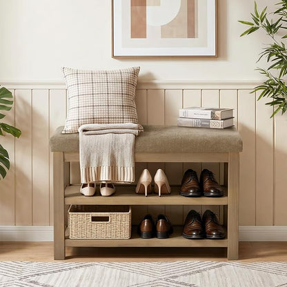 Zihanhome 2 Tier Shoe Rack Bench - Image 8