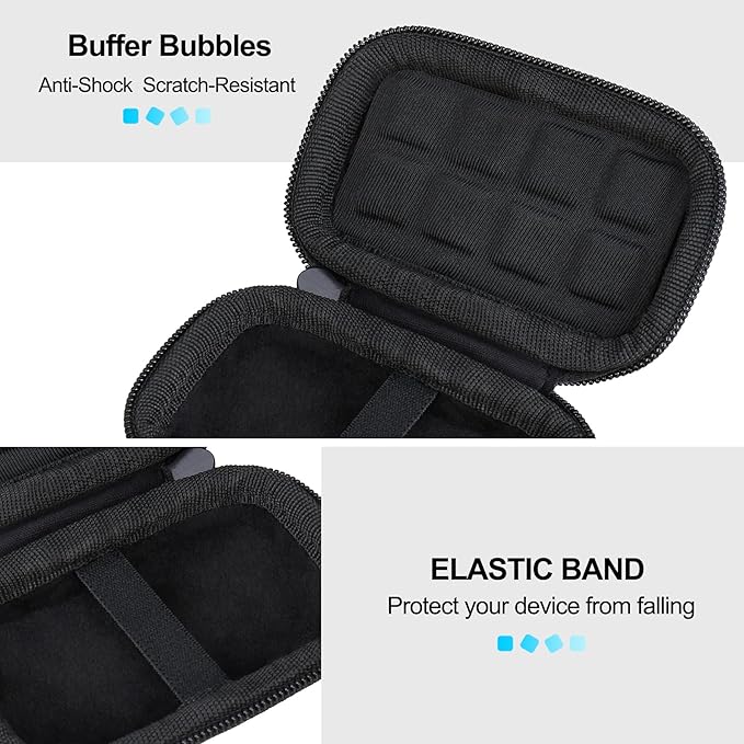 Lacdo Hard Carrying Case for Kingston XS1000 / XS2000 / XS1000R SSD - Image 3
